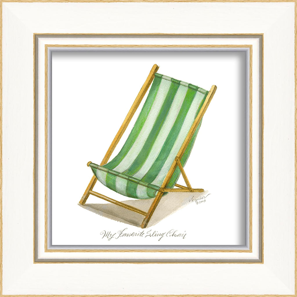 Spicher & Company KI Green Sling Chair 22351