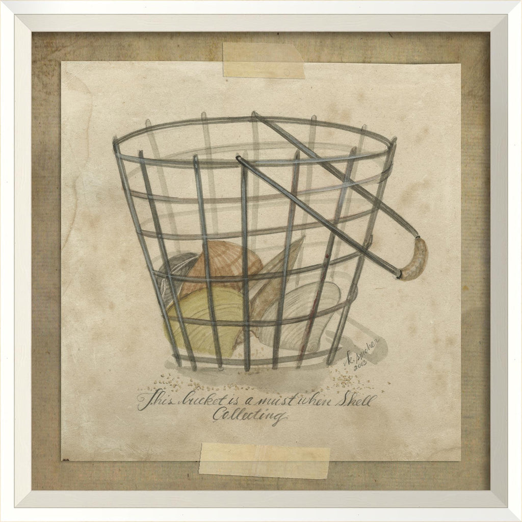Spicher & Company WC Collecting Shells Bucket 22708