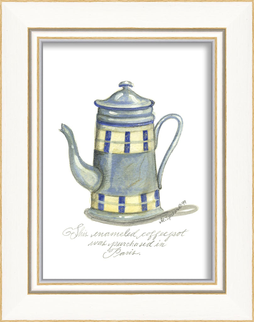Spicher & Company KI Blue Coffee Pot 26016