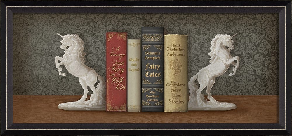 Spicher & Company BC Bookends White Unicorn 26137