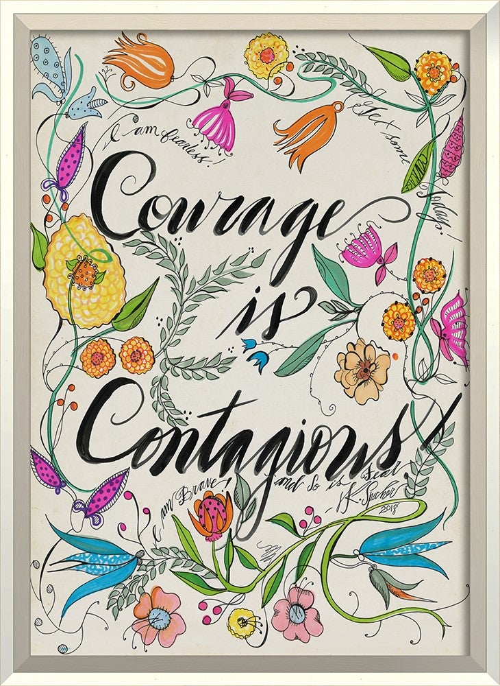 Spicher & Company WC Wildflowers Courage is Contagious 26168