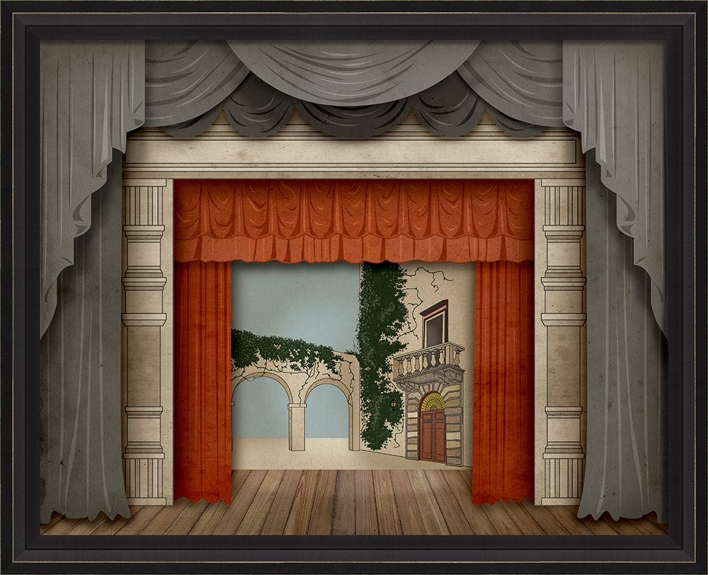 Spicher & Company BCBL Theater Stage To Be or Not to Be no characters lg 27076