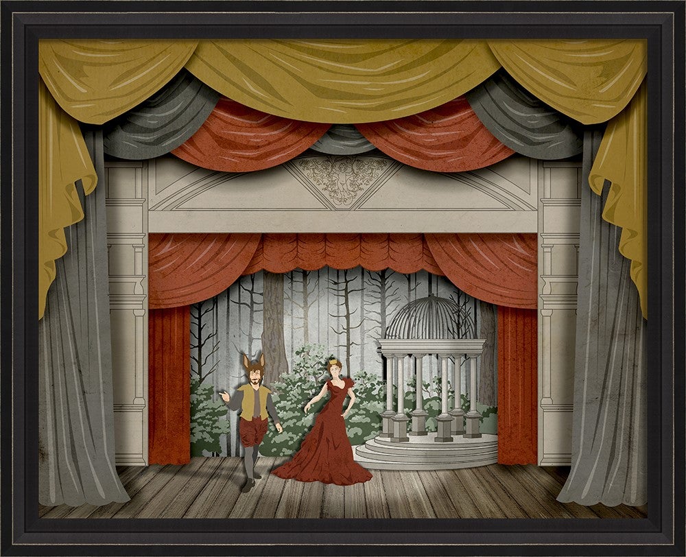 Spicher & Company BCBL Theater Stage What Fools These Mortals Be with characters lg 27083