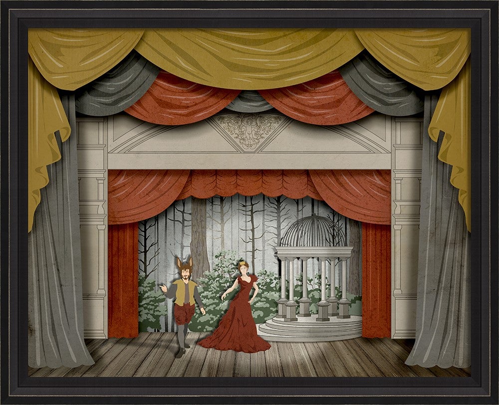 Spicher & Company BCBL Theater Stage What Fools These Mortals Be with characters lg 27083