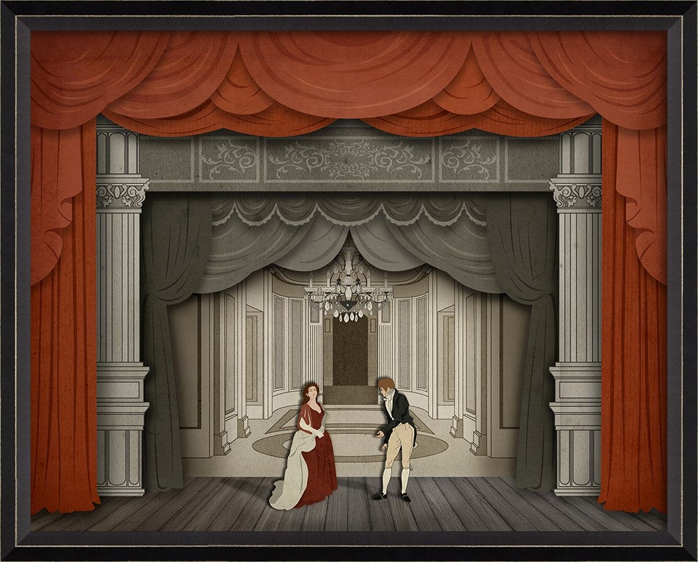 Spicher & Company BC Theater Stage All the Worlds a Stage with characters sm 27091