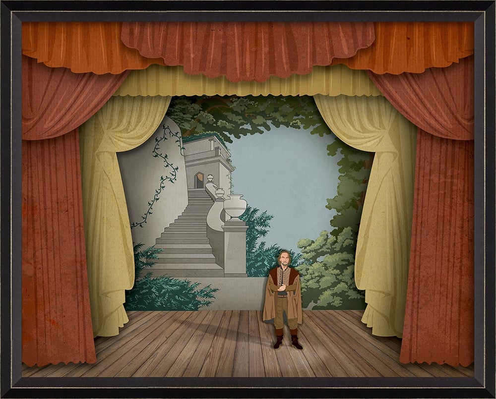 Spicher & Company BC Theater Stage Lend Me Your Ears with characters sm 27092