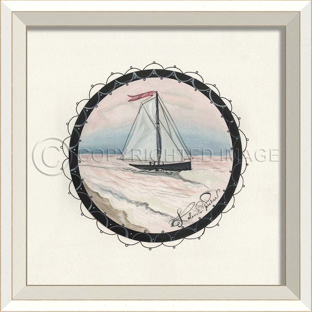 Spicher & Company WC Porthole to the Saillboat 27134