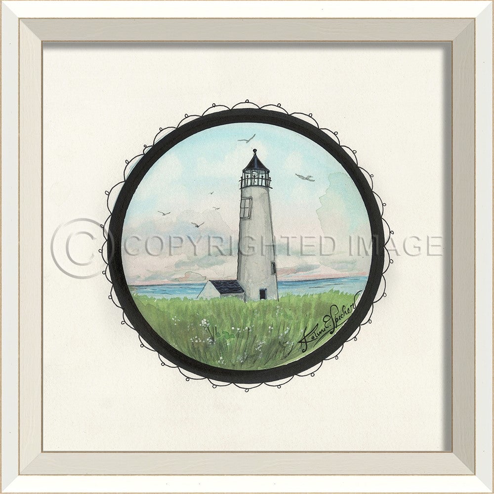 Spicher & Company WC Porthole to the White Lighthouse 27136