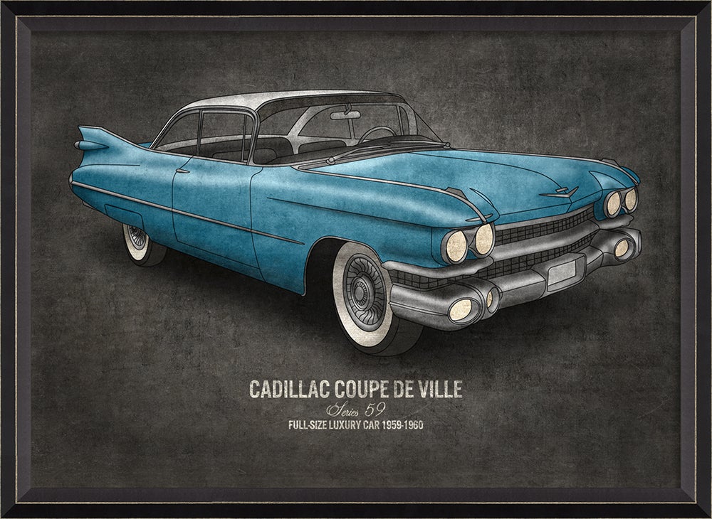 Spicher & Company BC Cadillac Coupe de Ville 17x24 27617