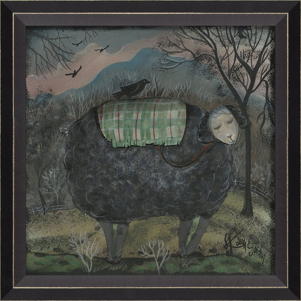 Spicher & Company BC Sheep with Black Crow 27647