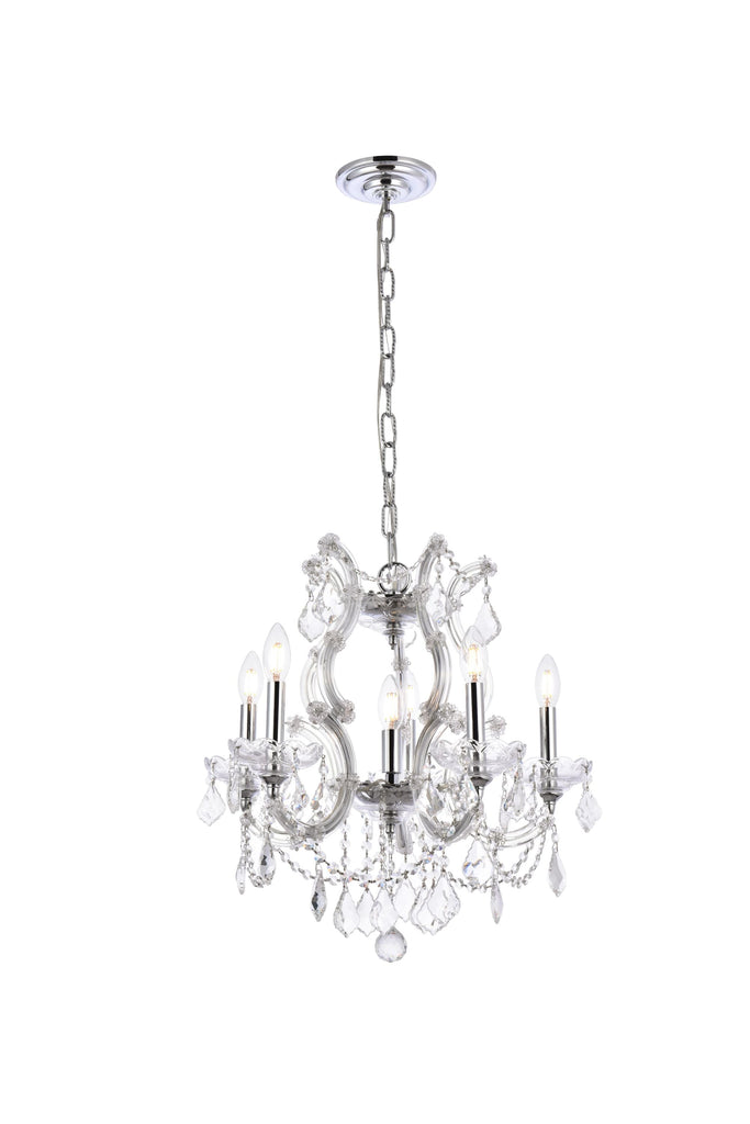 Elegant Lighting Pendant Light Elegant Cut 2800D20C/EC