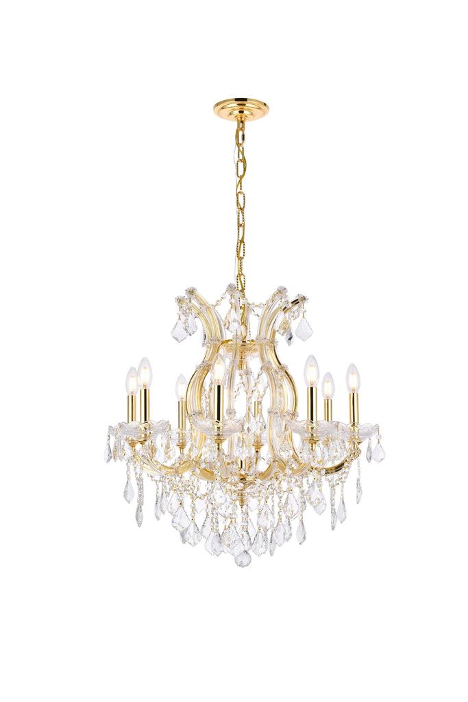 Elegant Lighting Chandelier Elegant Cut 2800D26G/EC