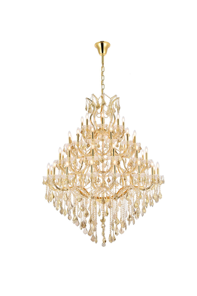 Elegant Lighting Chandelier Royal Cut 2800G46G-GT/RC