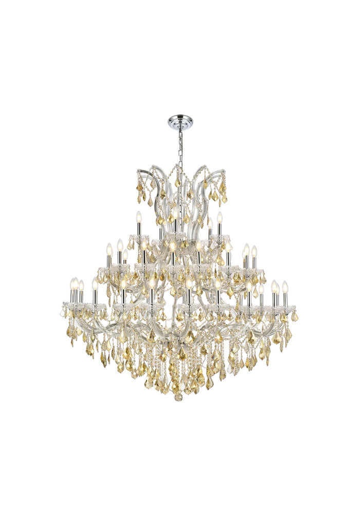 Elegant Lighting Chandelier Royal Cut 2800G52C-GT/RC