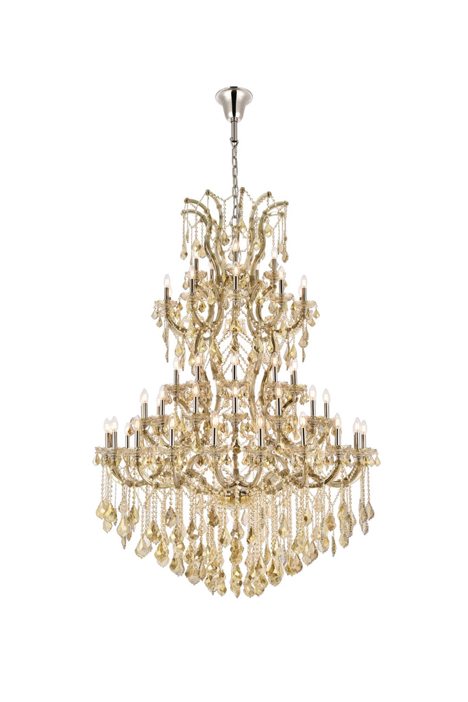 Elegant Lighting Chandelier Royal Cut 2800G54GT-GT/RC