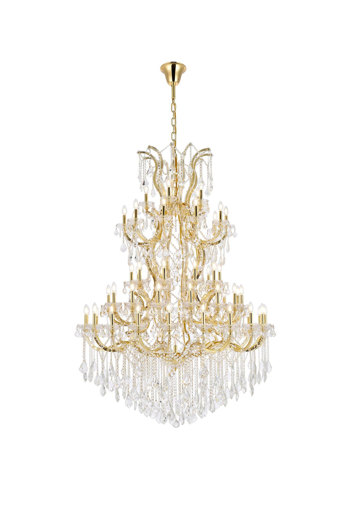 Elegant Lighting Chandelier Elegant Cut 2800G54G/EC