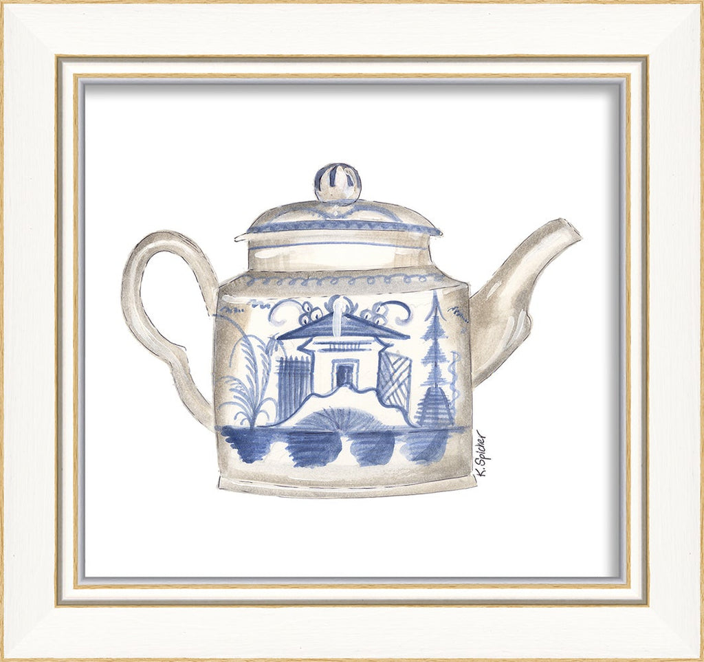 Spicher & Company KI Teapot Blue 28309