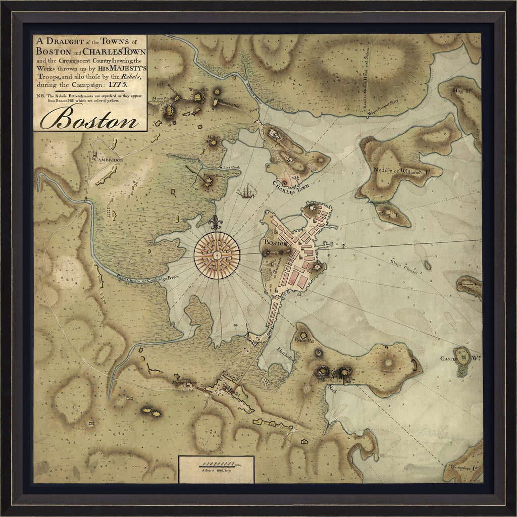 Spicher & Company BC Boston MAP 1775 30003