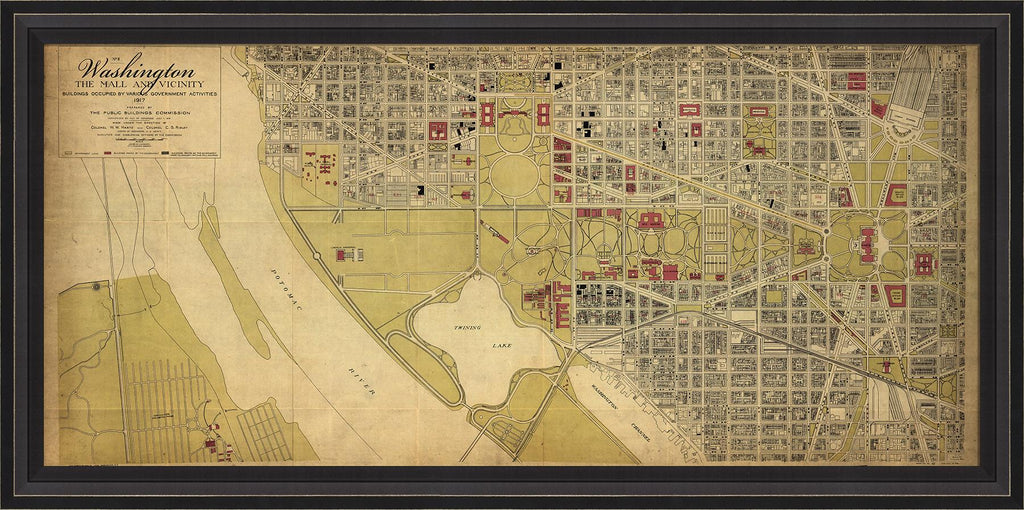 Spicher & Company BCBL Washington DC MAP 1917 30032