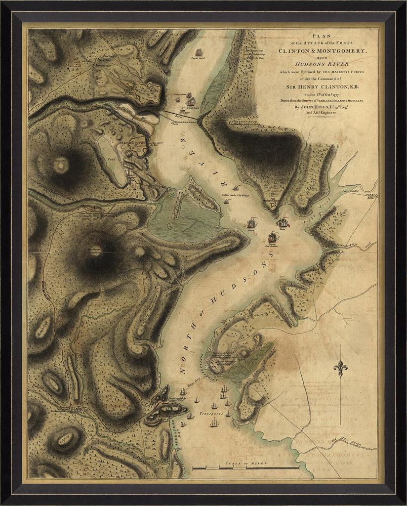 Spicher & Company BC Forts Clinton and Montgomery 1777 30040