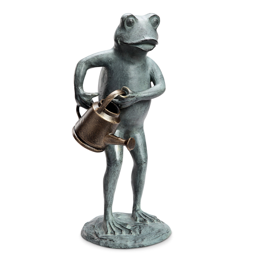 SPI Frog With Watering Can Garden 34253