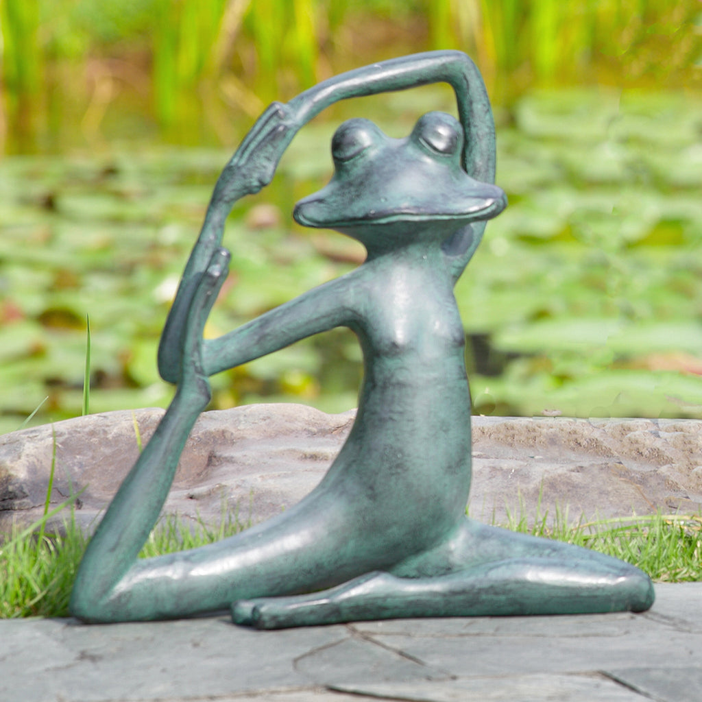 SPI Relaxed Yoga Frog Garden 34548
