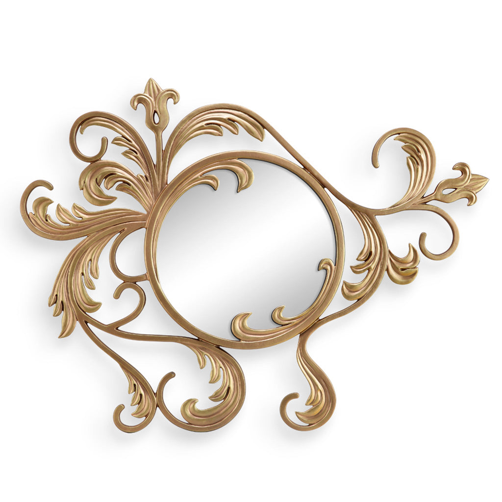 SPI Leaf And Blossom Wall Mirror 34573