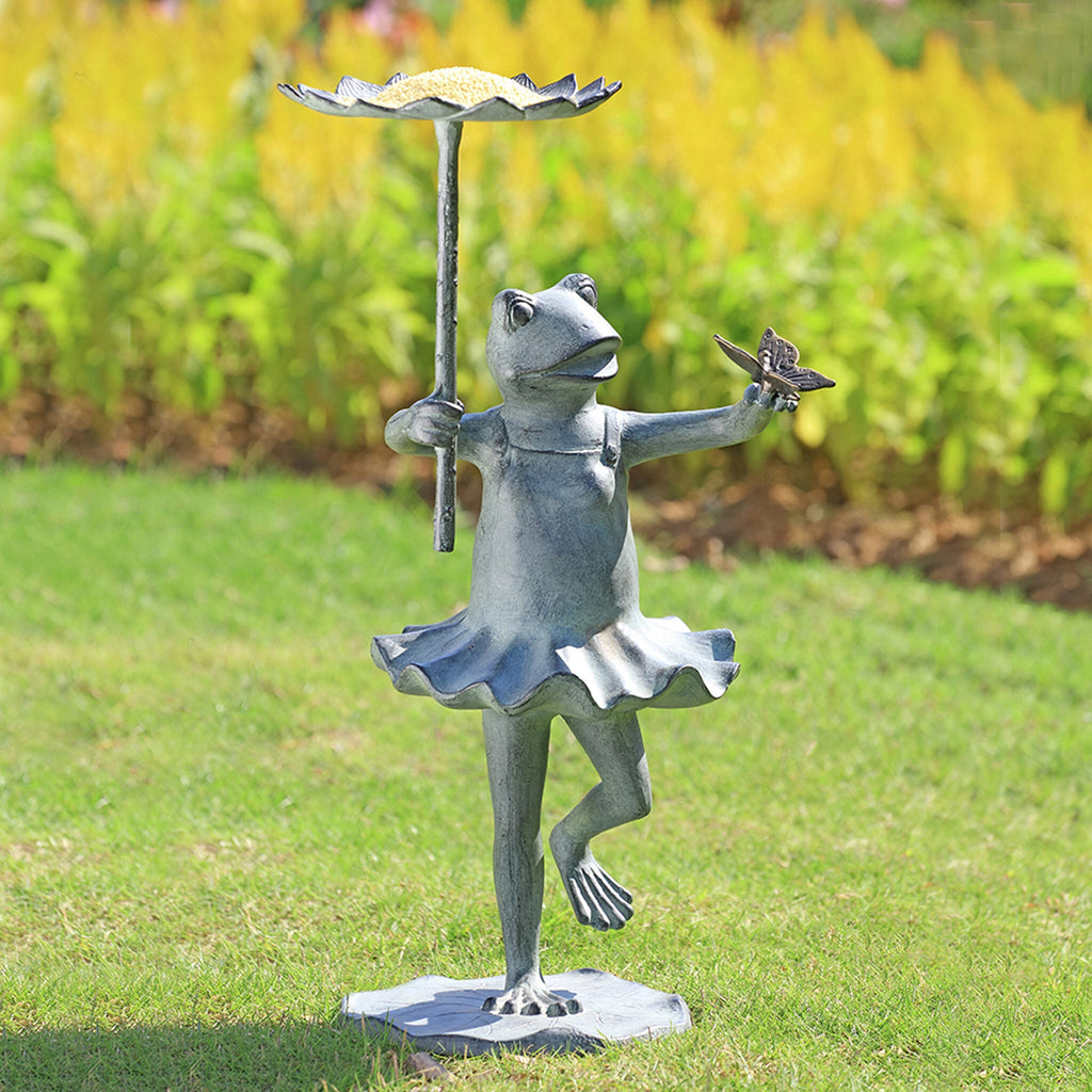 SPI Frog Ballerina Birdfeeder With 34919