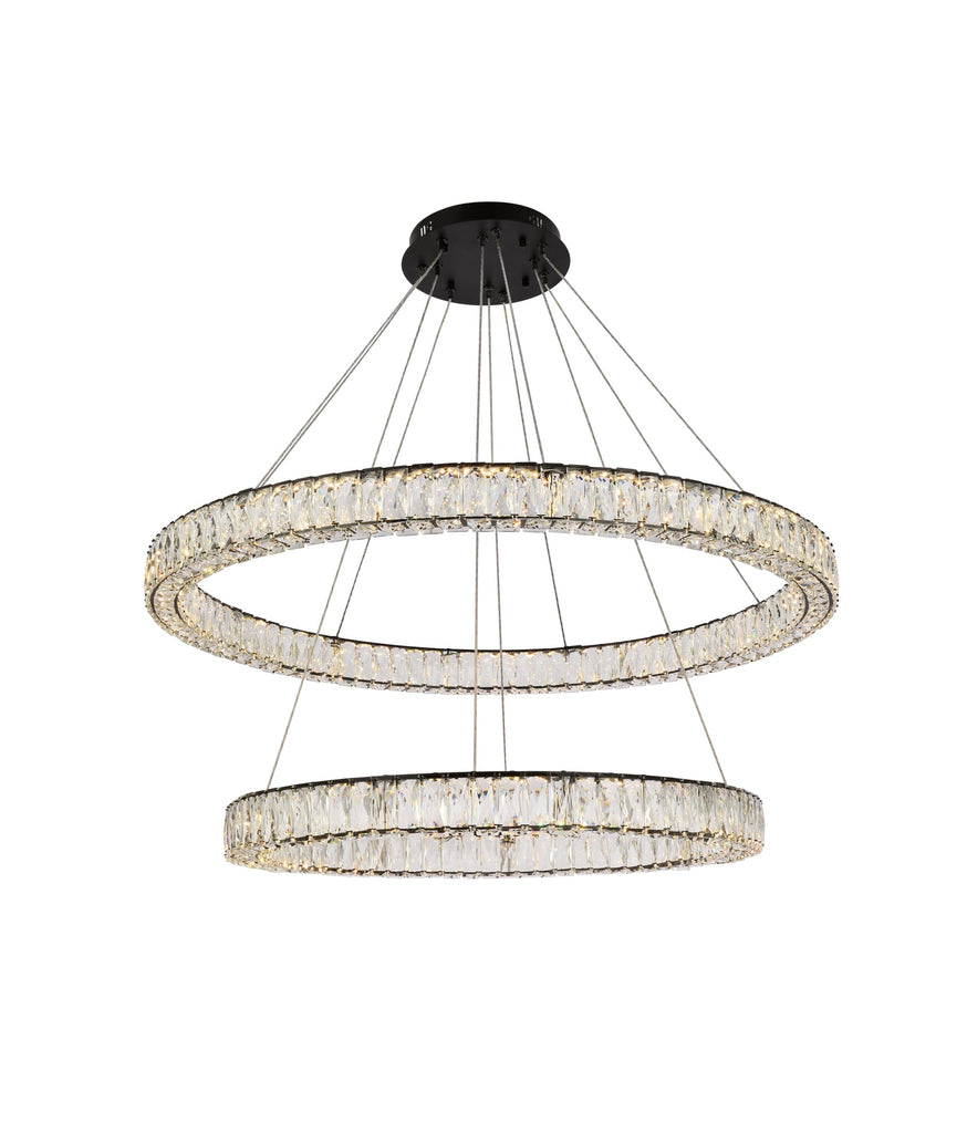 Elegant Lighting Pendant Light 3503D42BK