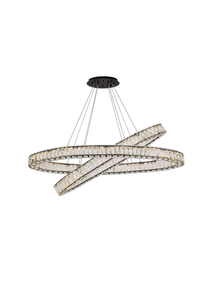 Elegant Lighting Pendant Light 3503D48BK