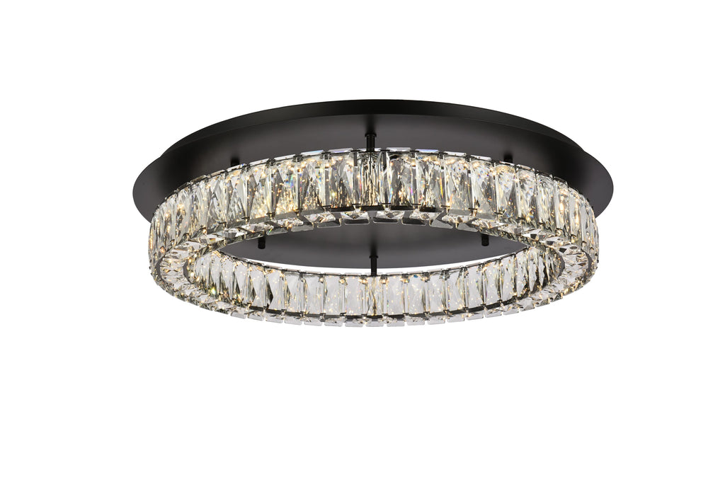 Elegant Lighting Flush Mount Light 3503F26BK
