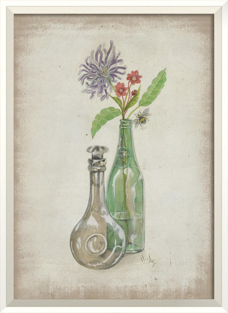 Spicher & Company WC Flower in Bottle 2 lg 35332