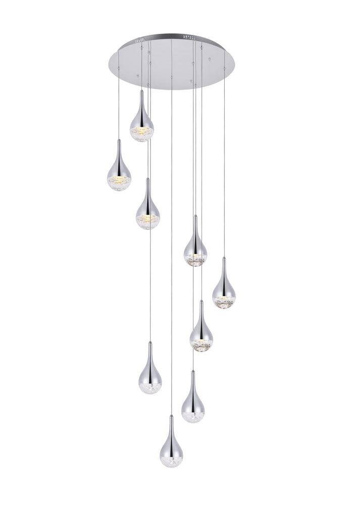 Elegant Lighting Chandelier 3809D24C