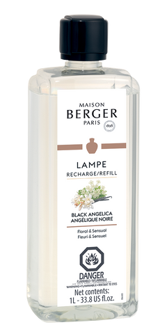 Lampe Berger Black Angelica Lamp Refill 1 L (33.8 oz)