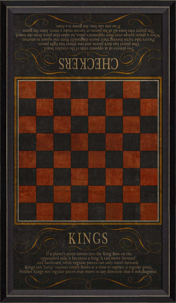 Spicher & Company BC Checker Board Tray 47110