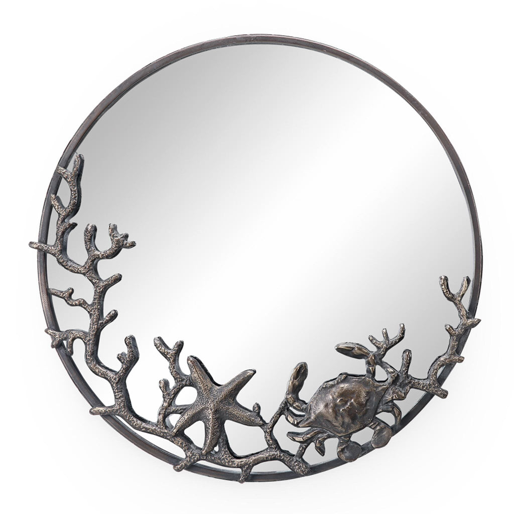 SPI Starfish And Crab Wall Mirror 51058