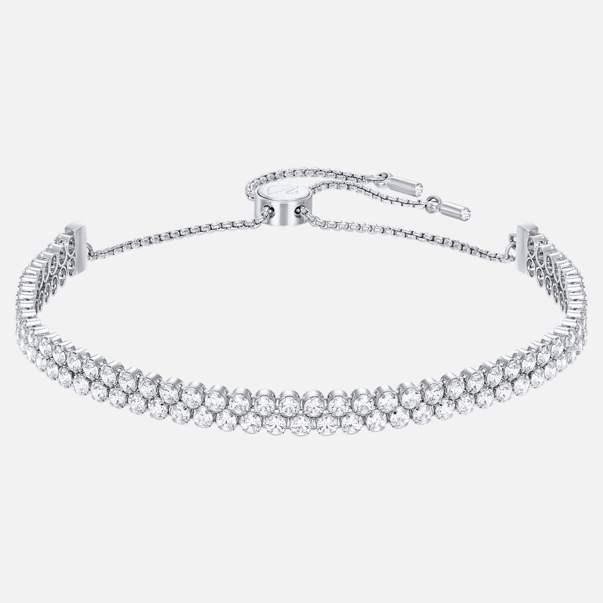 Swarovski Jewelry Subtle Bracelet White Rhodium Plated 5221397 – Biggs Ltd