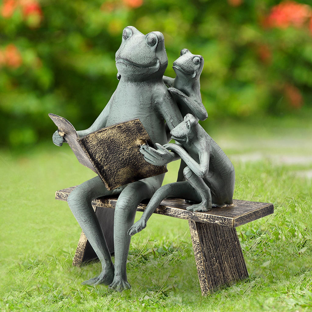 SPI Reading Frog Family Garden 53029