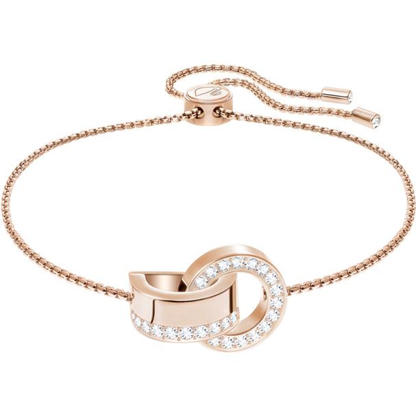 Hollow Bracelet White Rose Gold Plating 5368040