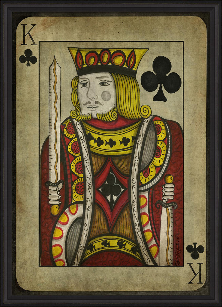 Spicher & Company BCBL King of Clubs with border 55177