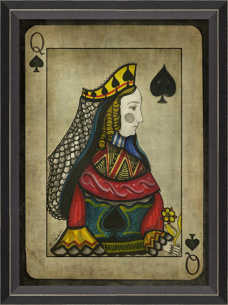 Spicher & Company BC Queen of Spades with border 55213