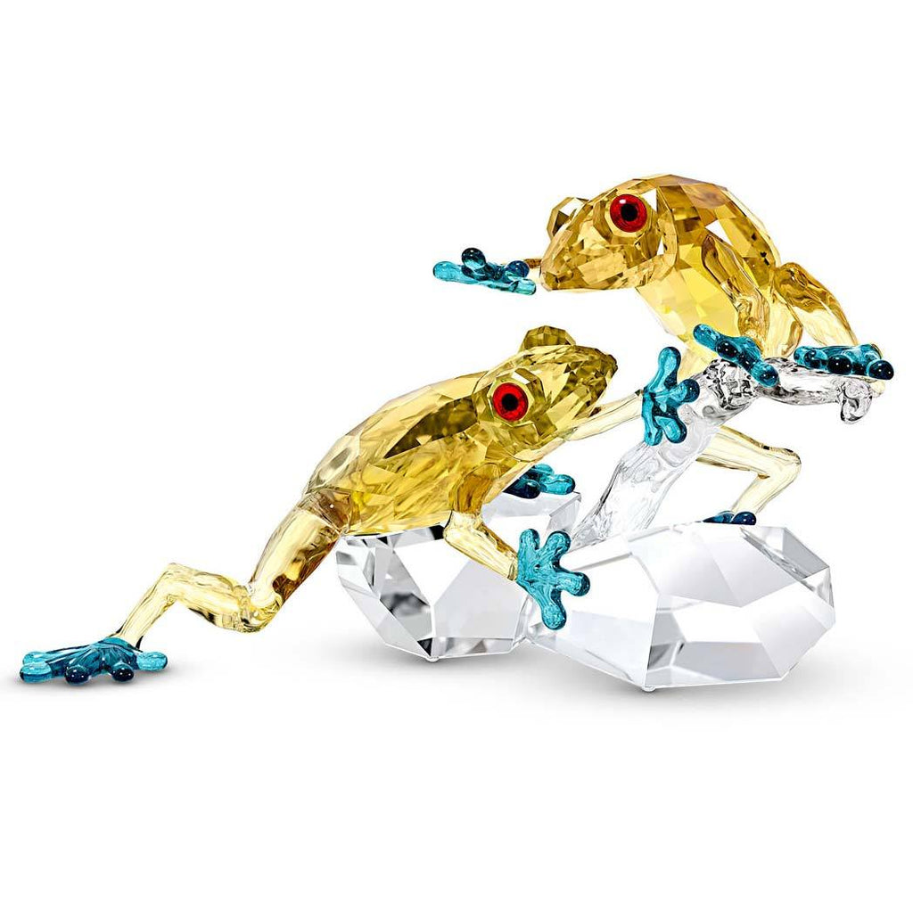 Swarovski Crystal Crystal Paradise Frogs Figurine 5522680