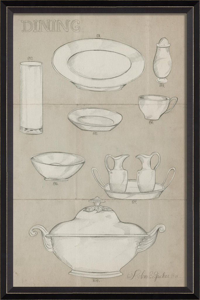 Spicher & Company BC Dining Dishes 58257
