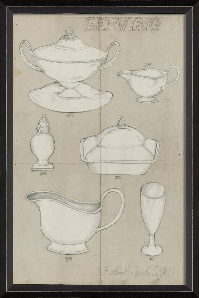 Spicher & Company BC Serving Dishes 58259