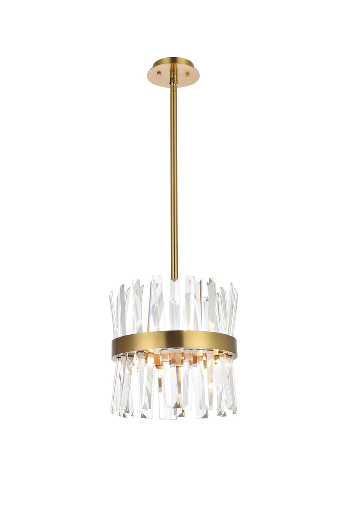 Elegant Lighting Pendant Light 6200D12SG