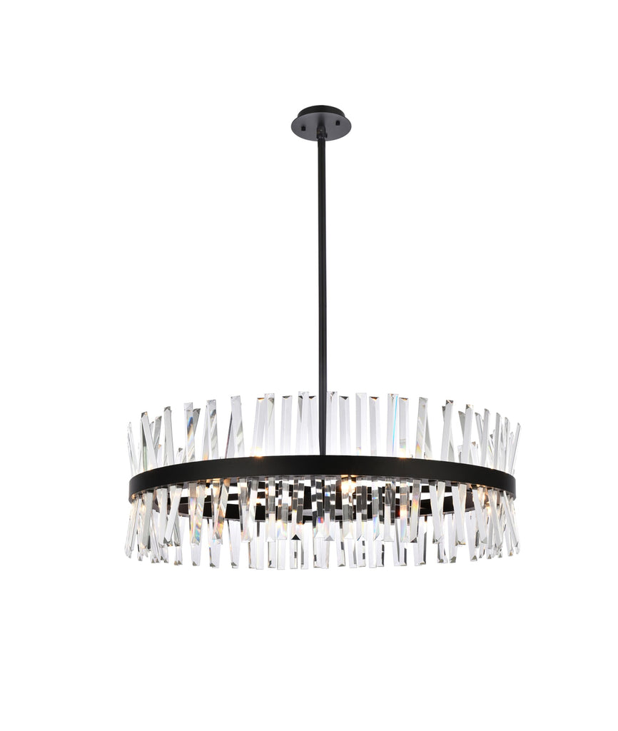 Elegant Lighting Chandelier 6200D36BK