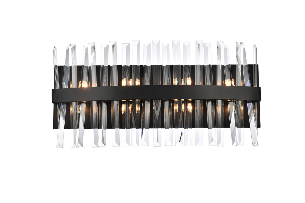 Elegant Lighting Vanity Light 6200W24BK