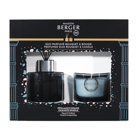 Lampe Berger Olympe Mini Duo Candle and Reed Diffuser Gift Set