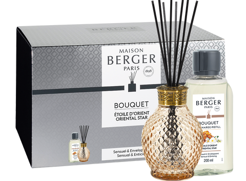 Lampe Berger Originelle Honey Reed Diffuser Gift Set with Oriental 