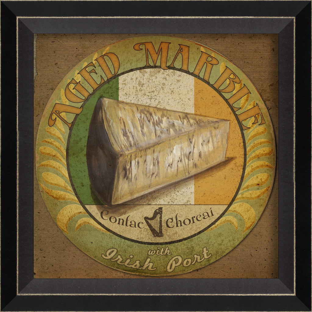 Spicher & Company BC Aged Marble Cheese Label 68278